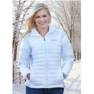 columbia powder pillow hybrid hooded jacket